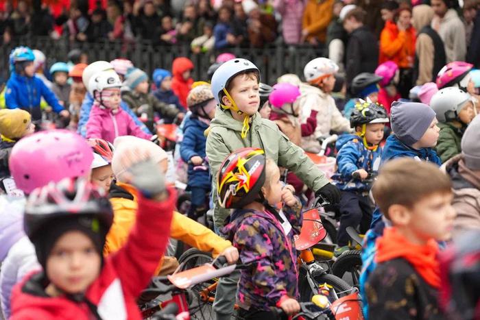 В первом Детском велофестивале приняли участие более 22 тыс. человек