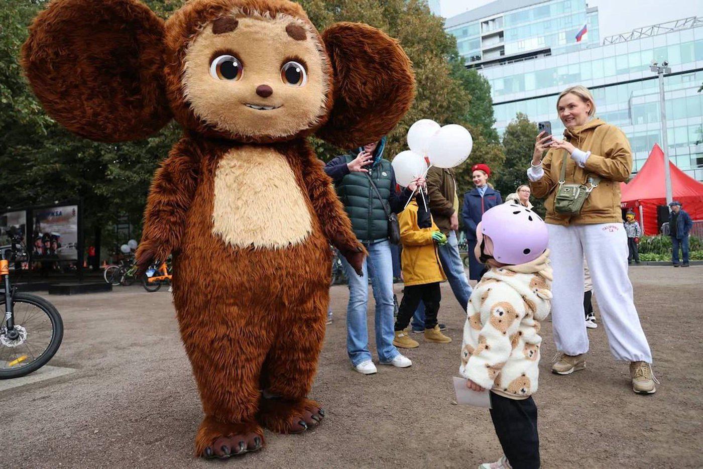 В Москве прошёл первый Детский велофестиваль с большой развлекательной программой.