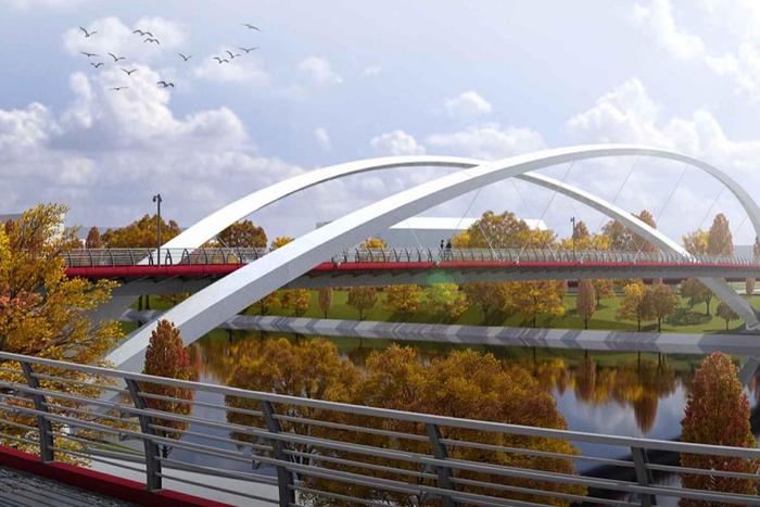 Собянин: Началось строительство моста между Мневниковской поймой и Крылатским