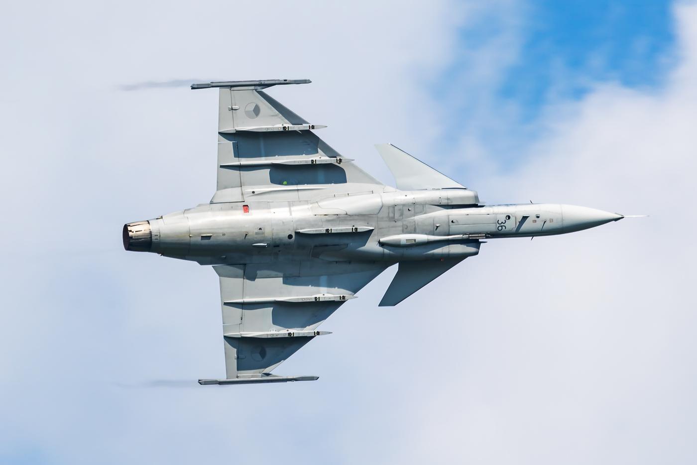 Украинские военные могут впервые получить истребители Gripen от шведских властей