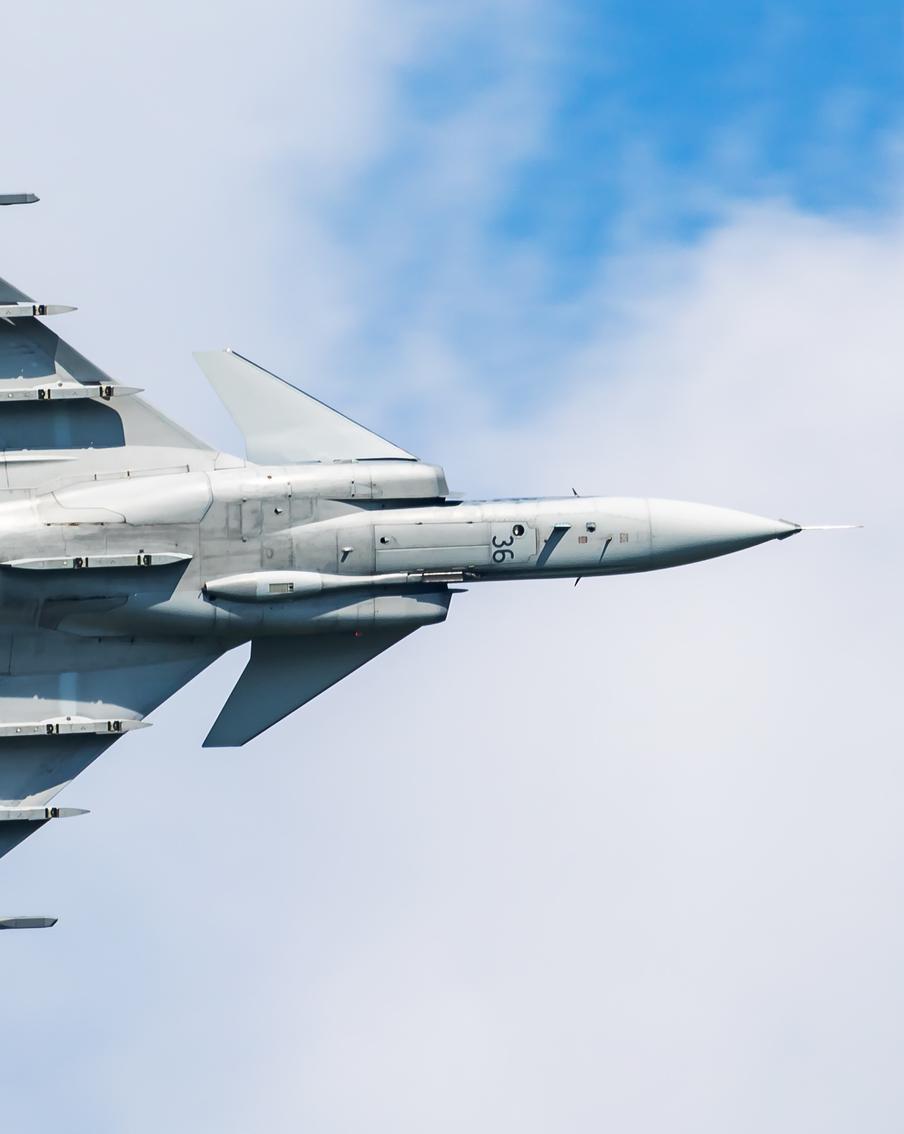 Украинские военные могут впервые получить истребители Gripen от шведских властей