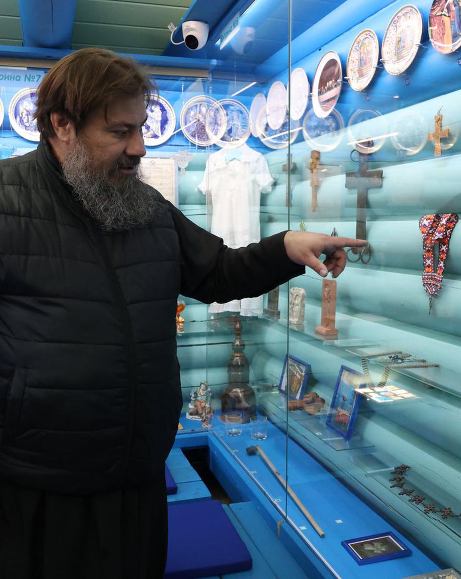 Музей церковного быта у храма Алексия начался с Ноева ковчега