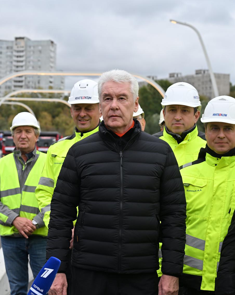 Мэр Москвы Сергей Собянин заявил о начале строительства новой дороги в Орехово-Борисове Южном