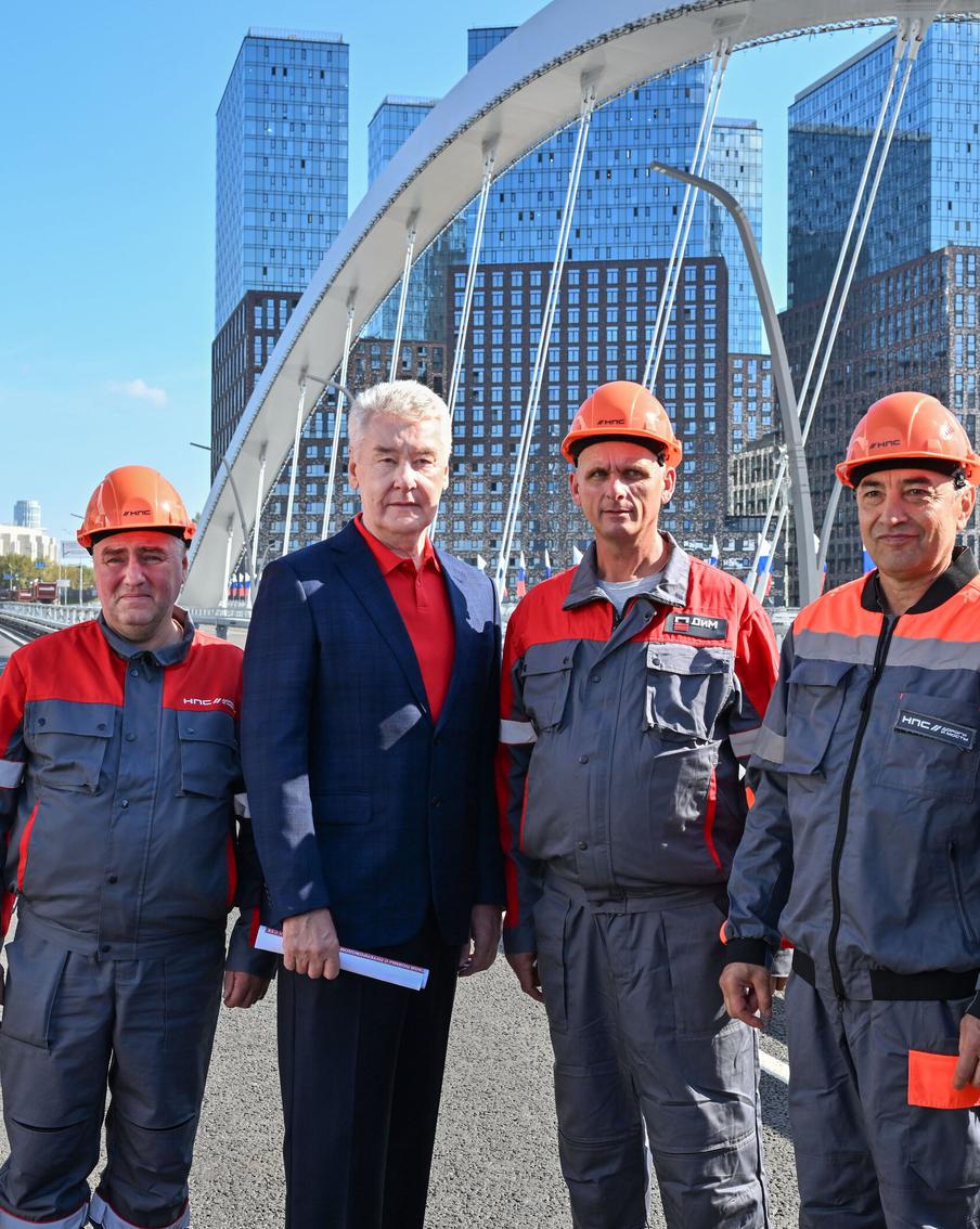 Горожане выбрали название новому мосту через Москву-реку, благодаря им он станет Гагаринским