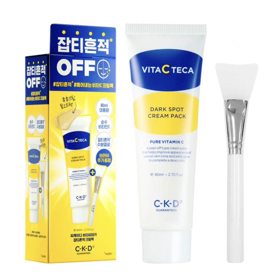 Набор маска-плёнка с Витамином С + кисть CKD Vita C Teca dark spot cream pack (1764 ₽)