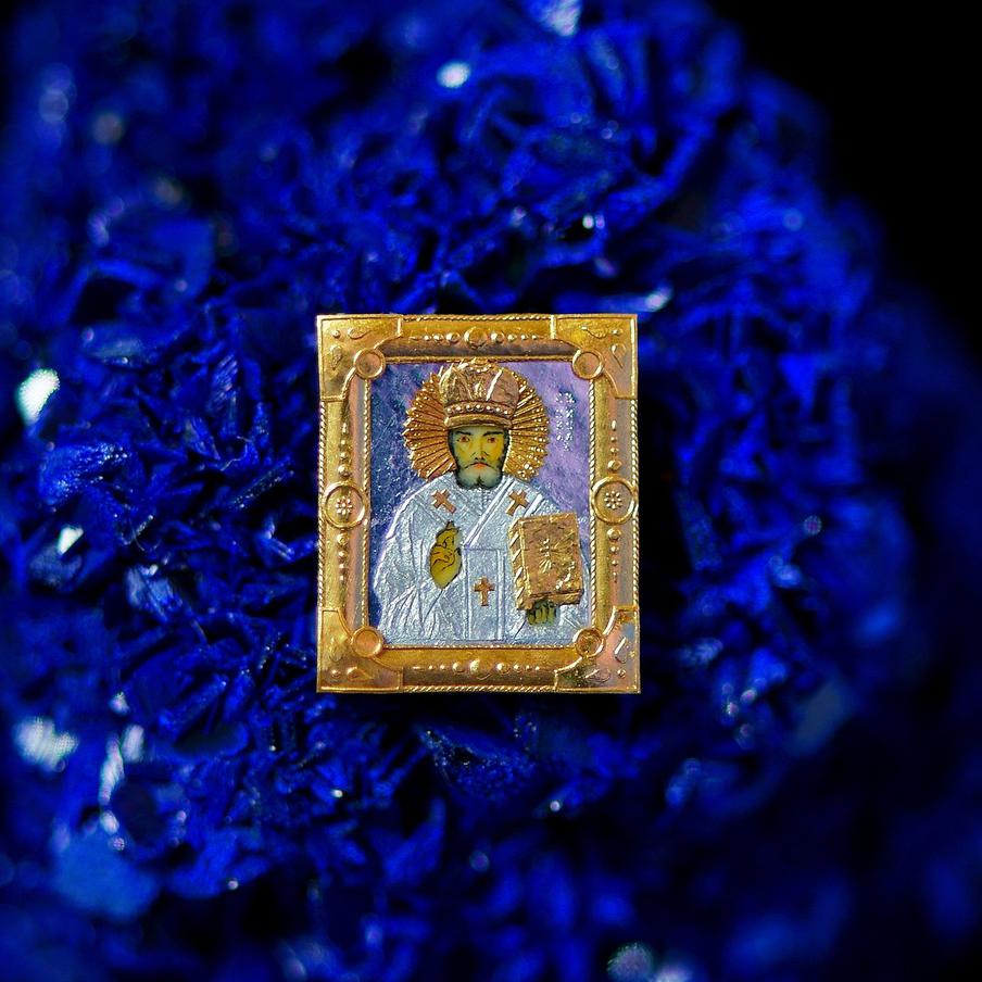 Николай Чудотворец – в миниатюре, автор – Анискин