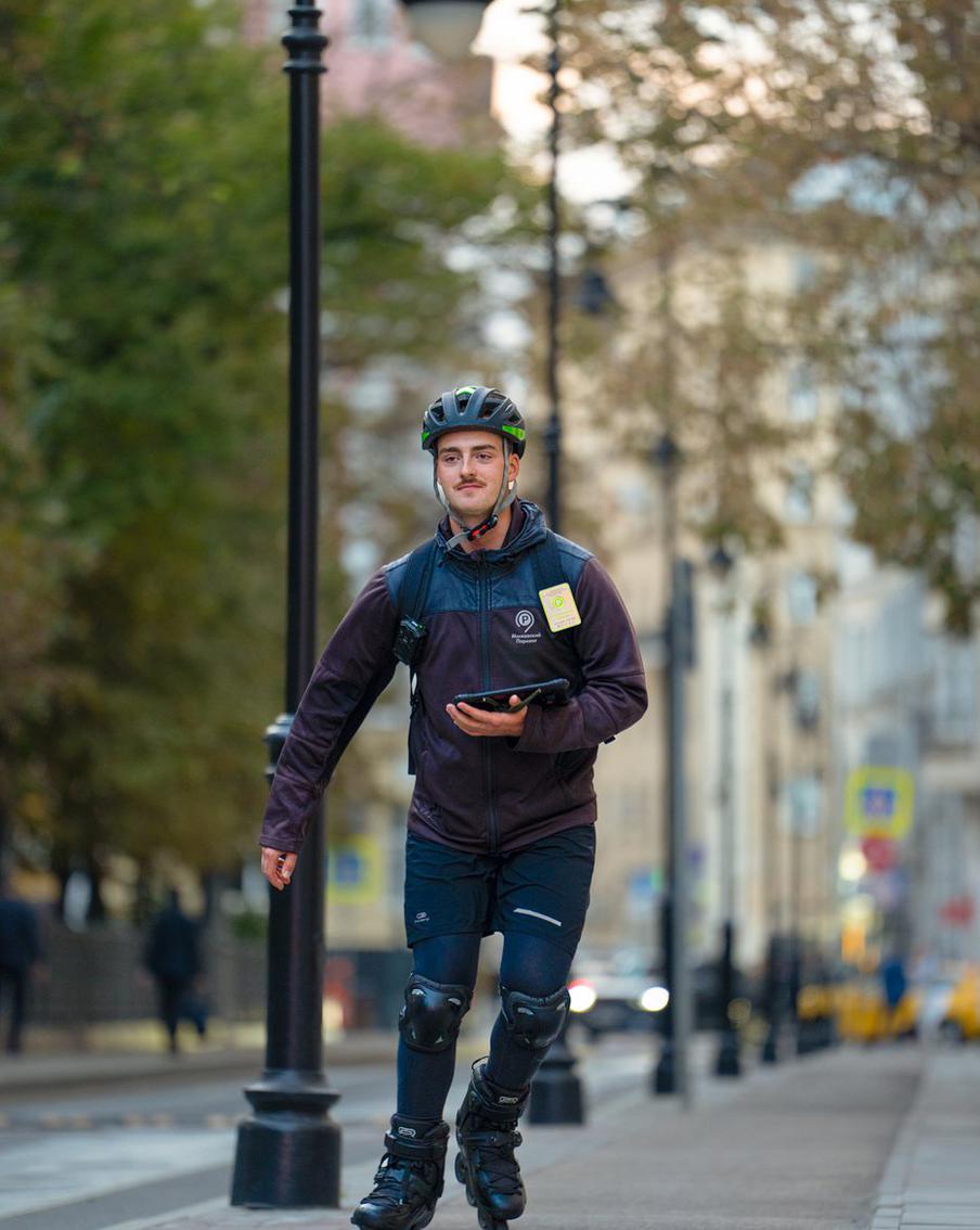 Контролёры на роликовых коньках завершили работу