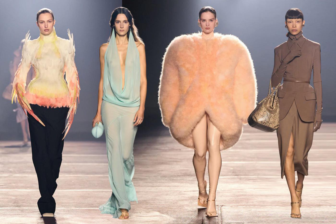 Показ Mugler.