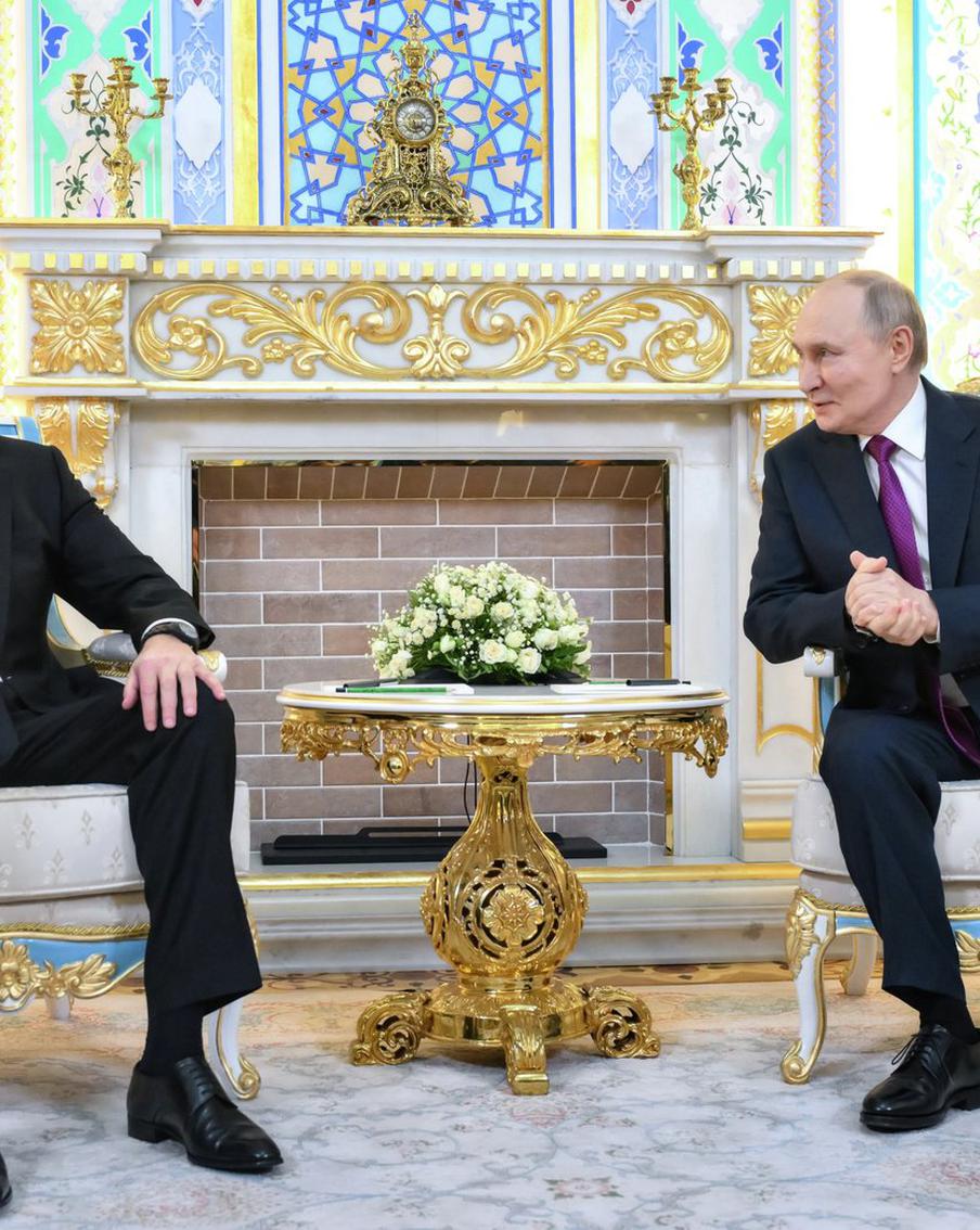 Путин и Алиев провели встречу – первую после крушения азербайджанского самолёта под Актау