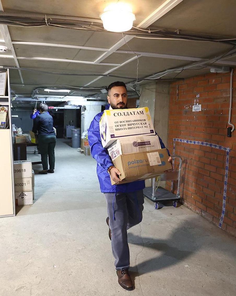 Как волонтёры Троицка помогают участникам СВО