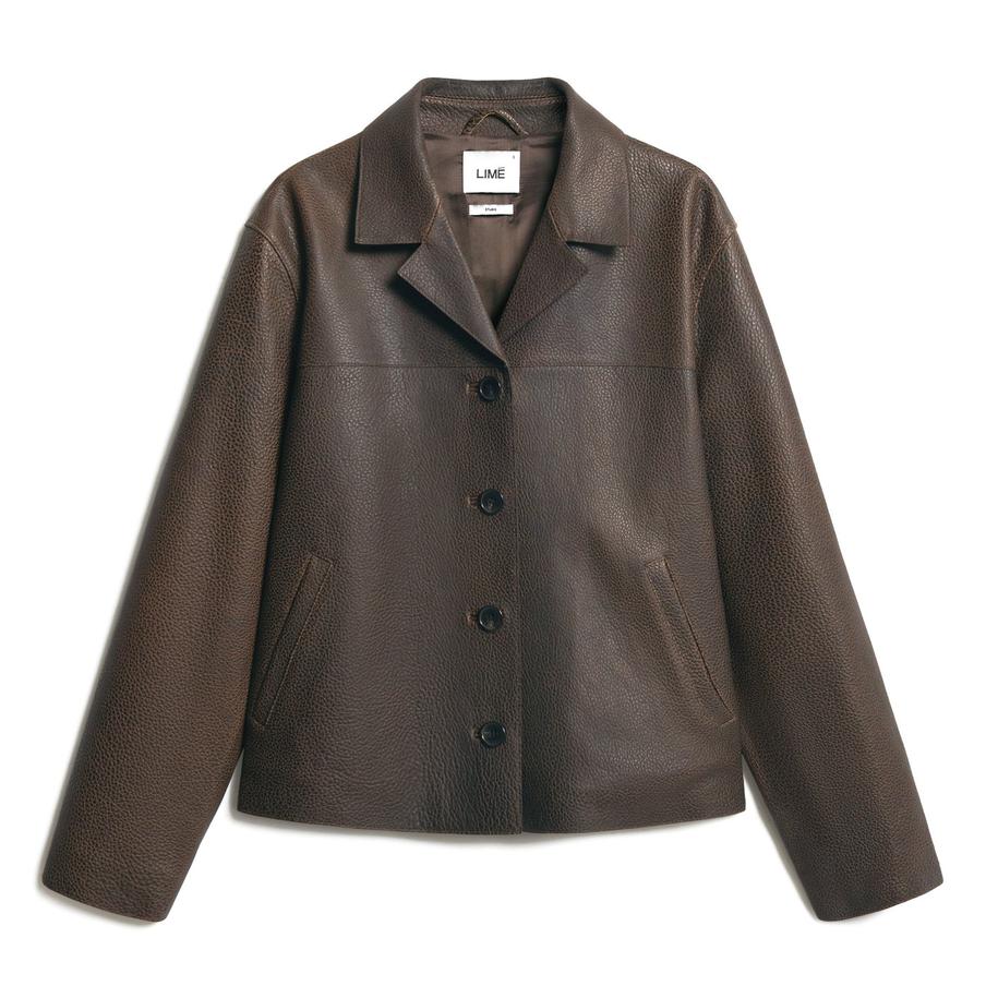 Куртка из натуральной кожи Lime (39 999 ₽)
