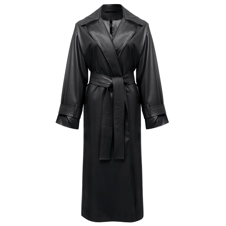 Плащ из экокожи Motiz (45 000 ₽)