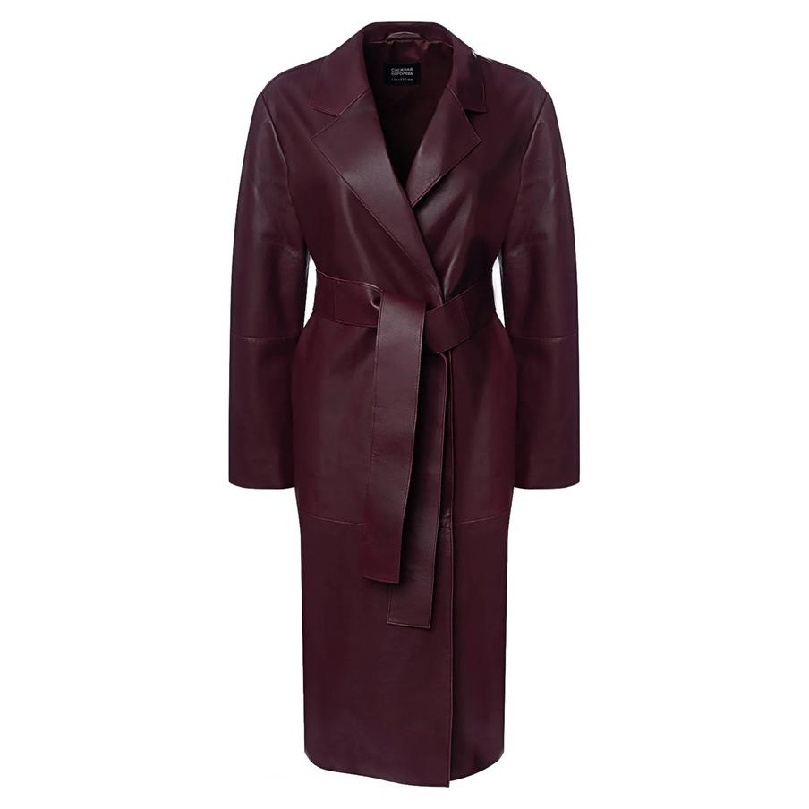 Плащ из натуральной кожи "Снежная Королева" (23 490 ₽)