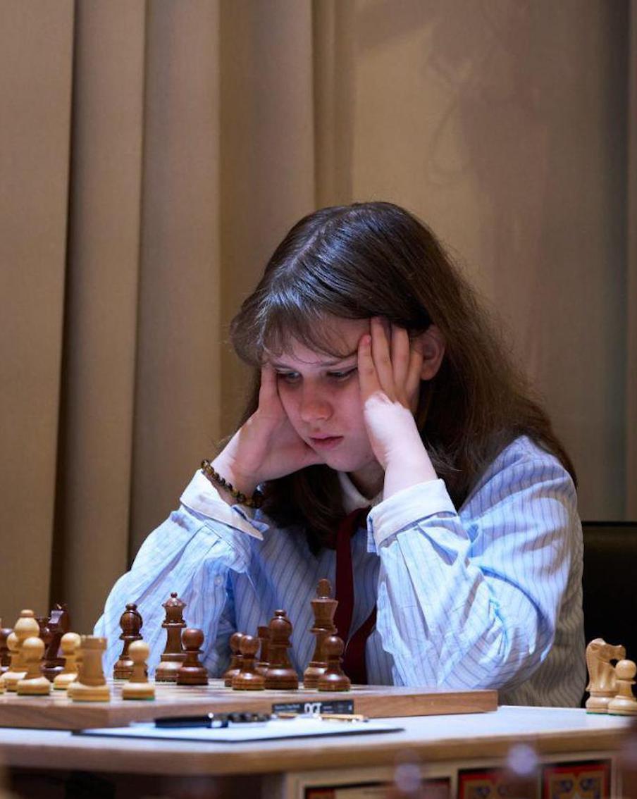 Анна Шухман стала самой молодой чемпионкой России по шахматам за историю турнира