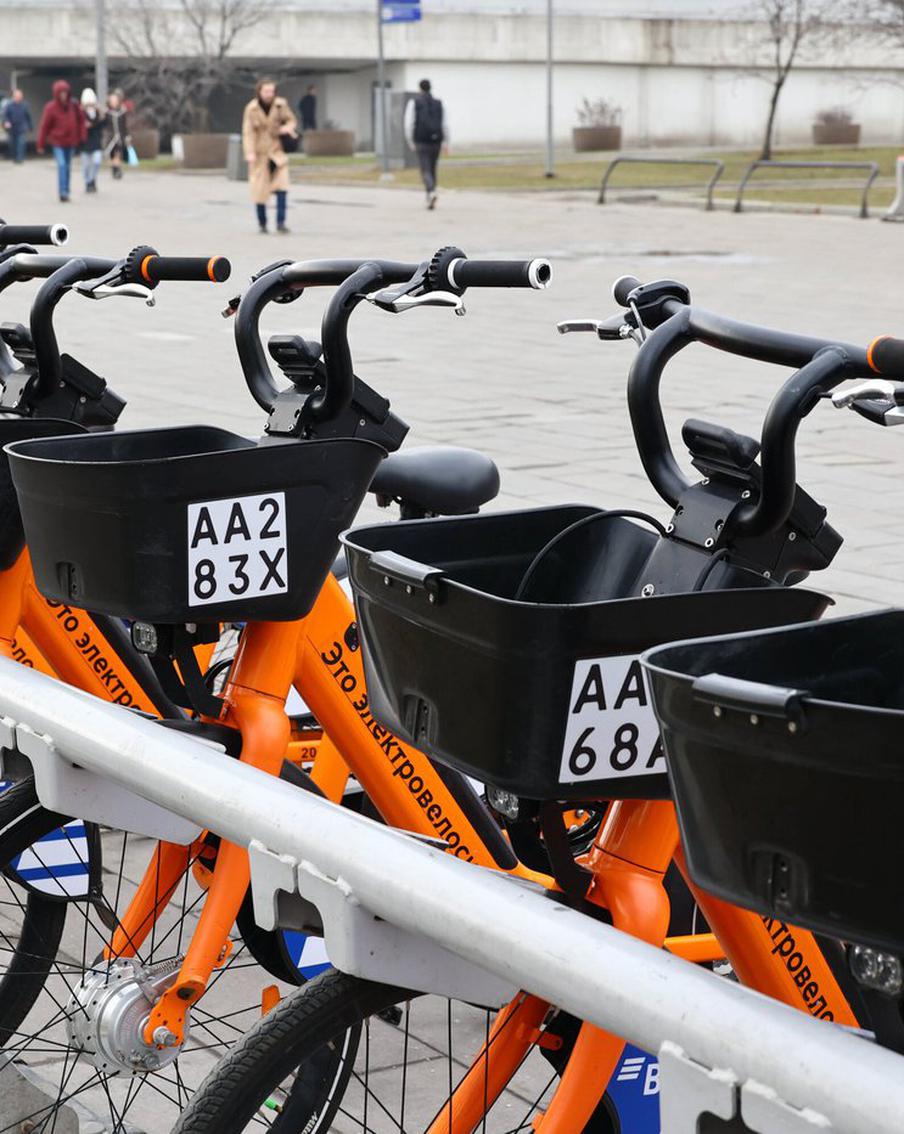 С начала сезона пользователи сервиса Велобайк совершили более 3,7 млн поездок