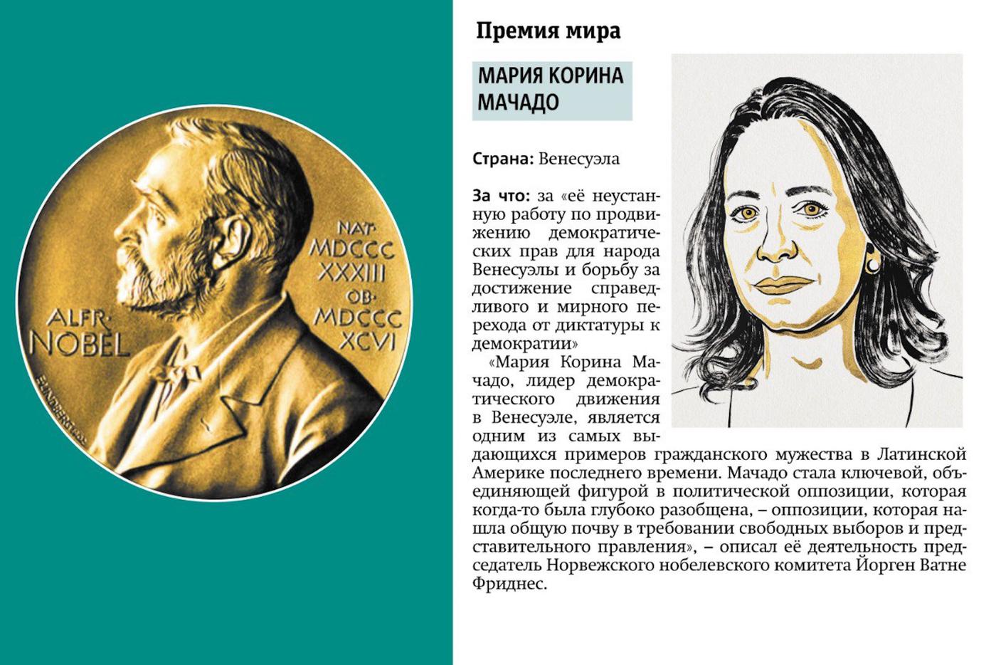 Лауреат Нобелевской премии мира.