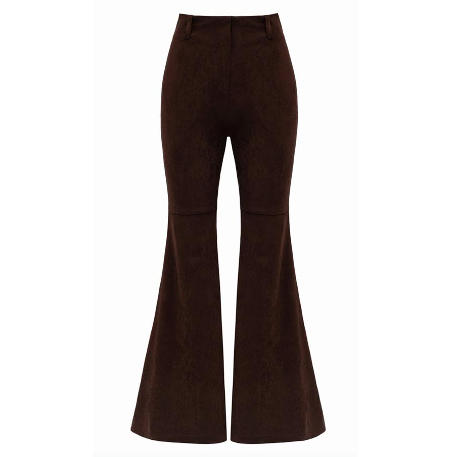 Трикотажные брюки под замшу ACT (9500 ₽)