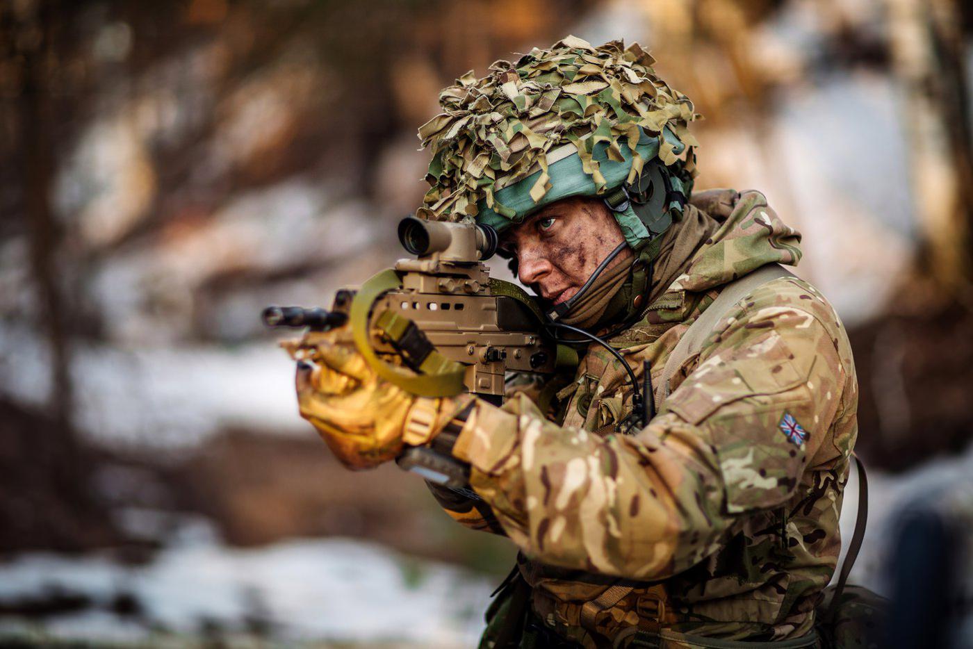 Британский спецназ SAS участвует в боях против России