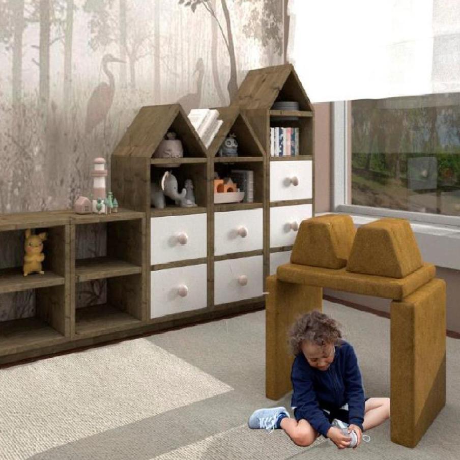 Проект интерьера детского дошкольного учреждения в Сыктывкаре.