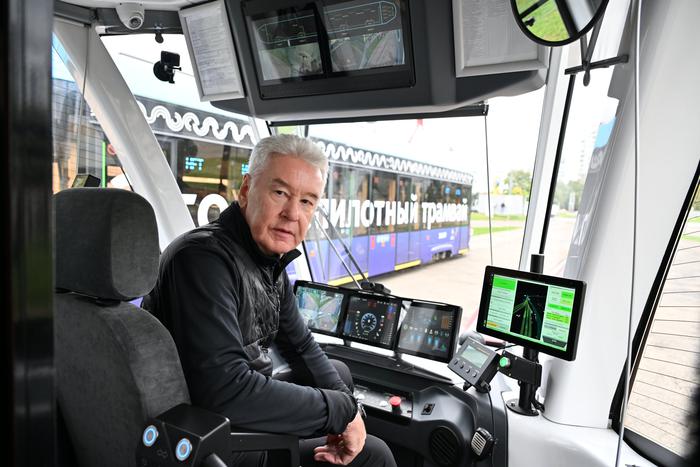 Сергей Собянин рассказал о подготовке столицы к запуску полностью беспилотных трамваев