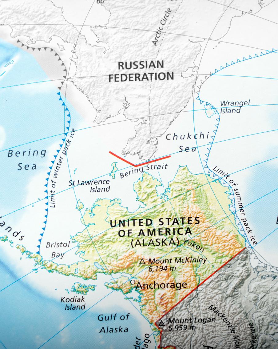 Протяжённость туннеля между США и Россией превысит длину туннеля между Великобританией и Францией
