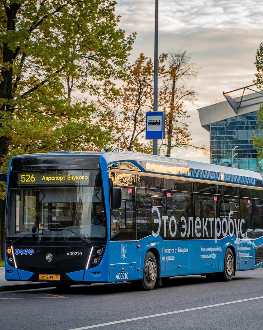 Более 60 зарядных станций для электробусов подключили в Москве с начала года