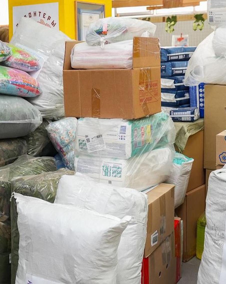 Волонтёры СЗАО отправили новую партию гуманитарной помощи в зону СВО