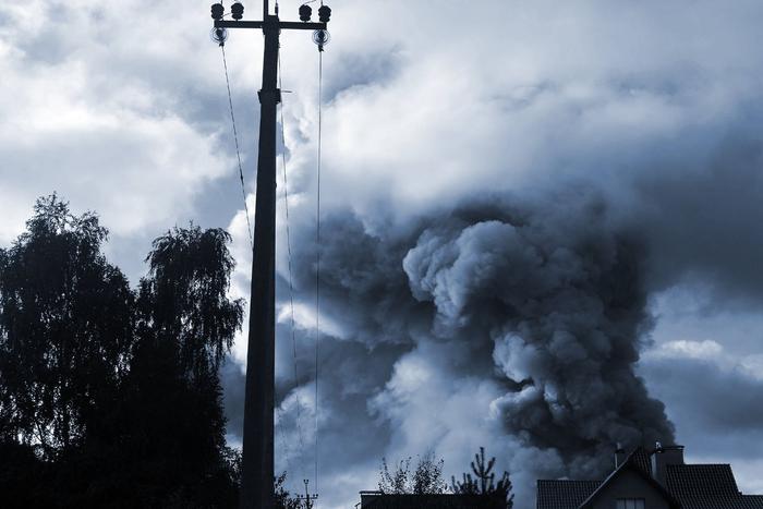 В Киеве произошли пожары