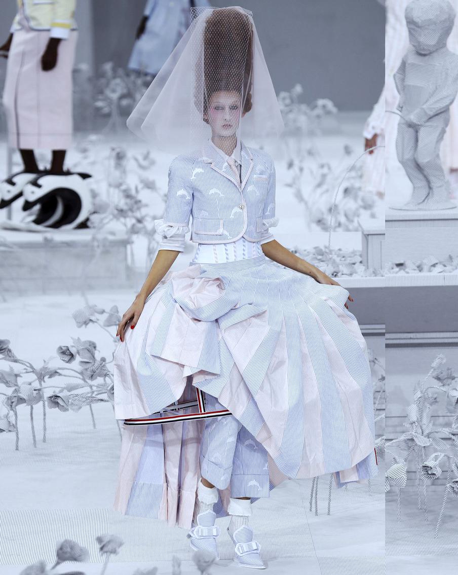 Показ коллекции Thom Browne весна-лето – 2020.