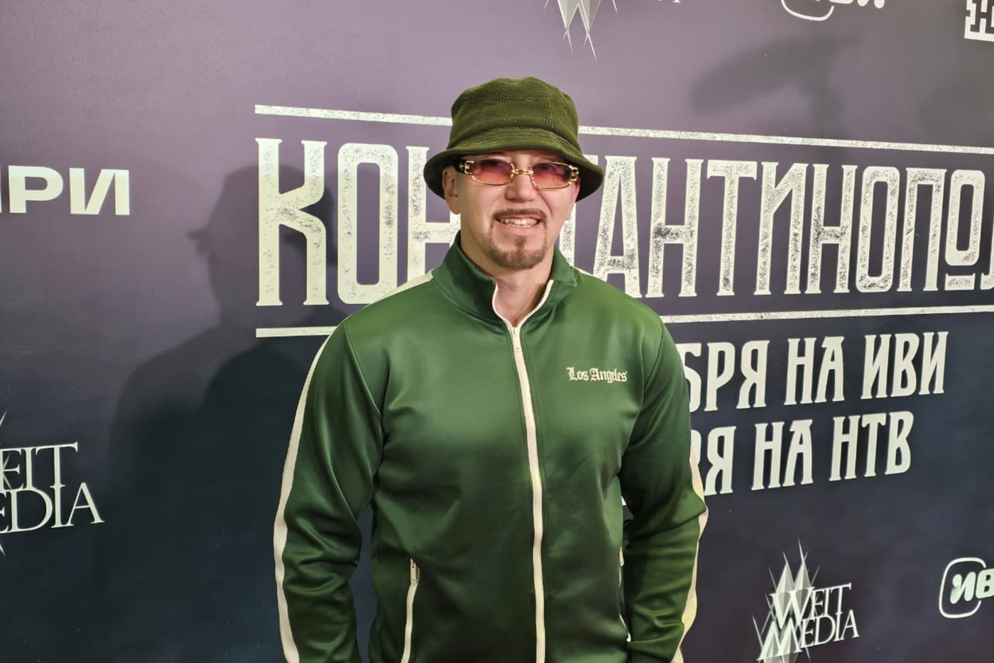 Рэпер Серега на премьере фильма "Константинополь"