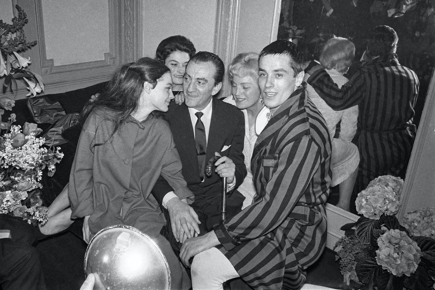 Актёр в парижском театре, 1961 год.