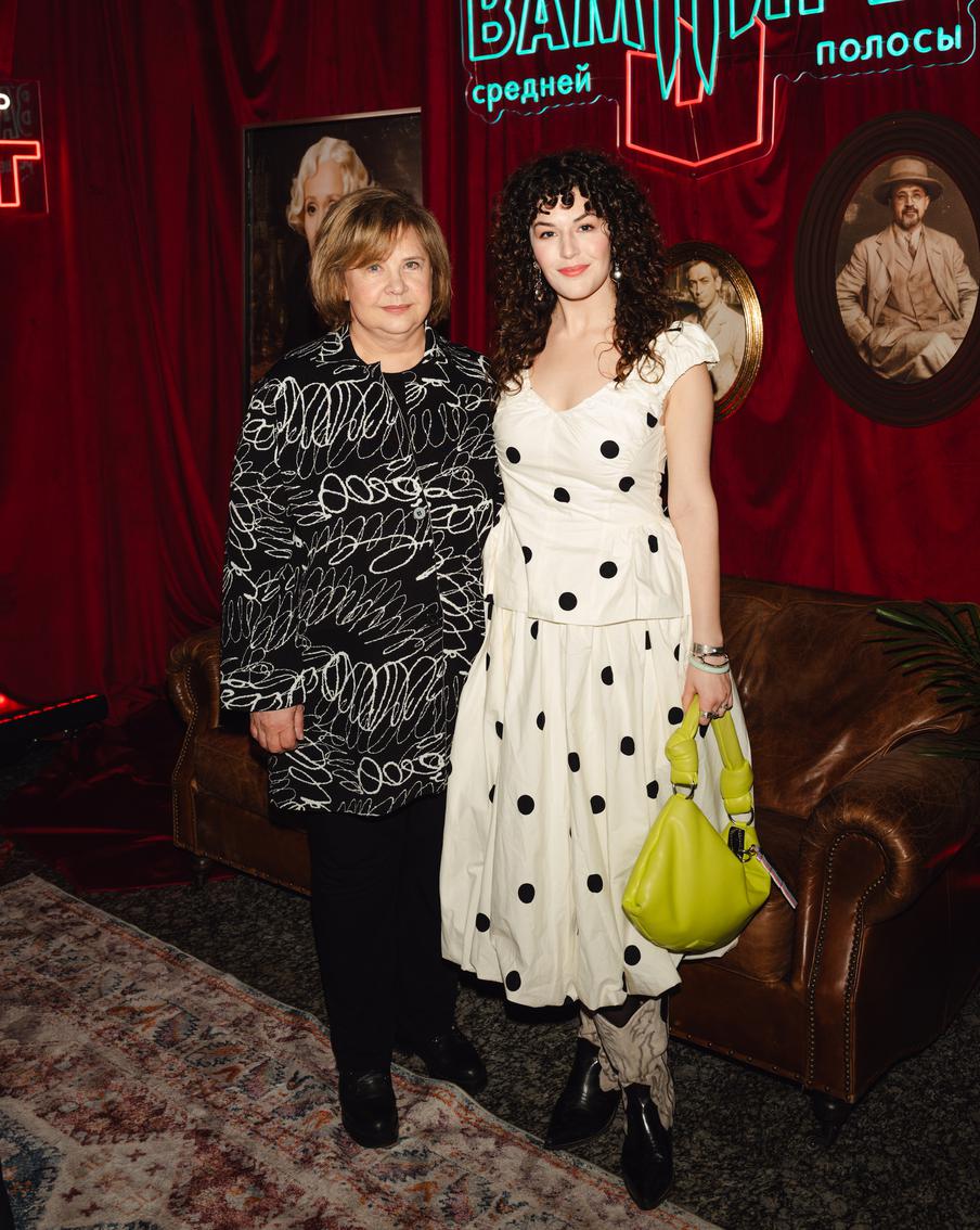Татьяна Догилева с дочерью Екатериной Ланн.