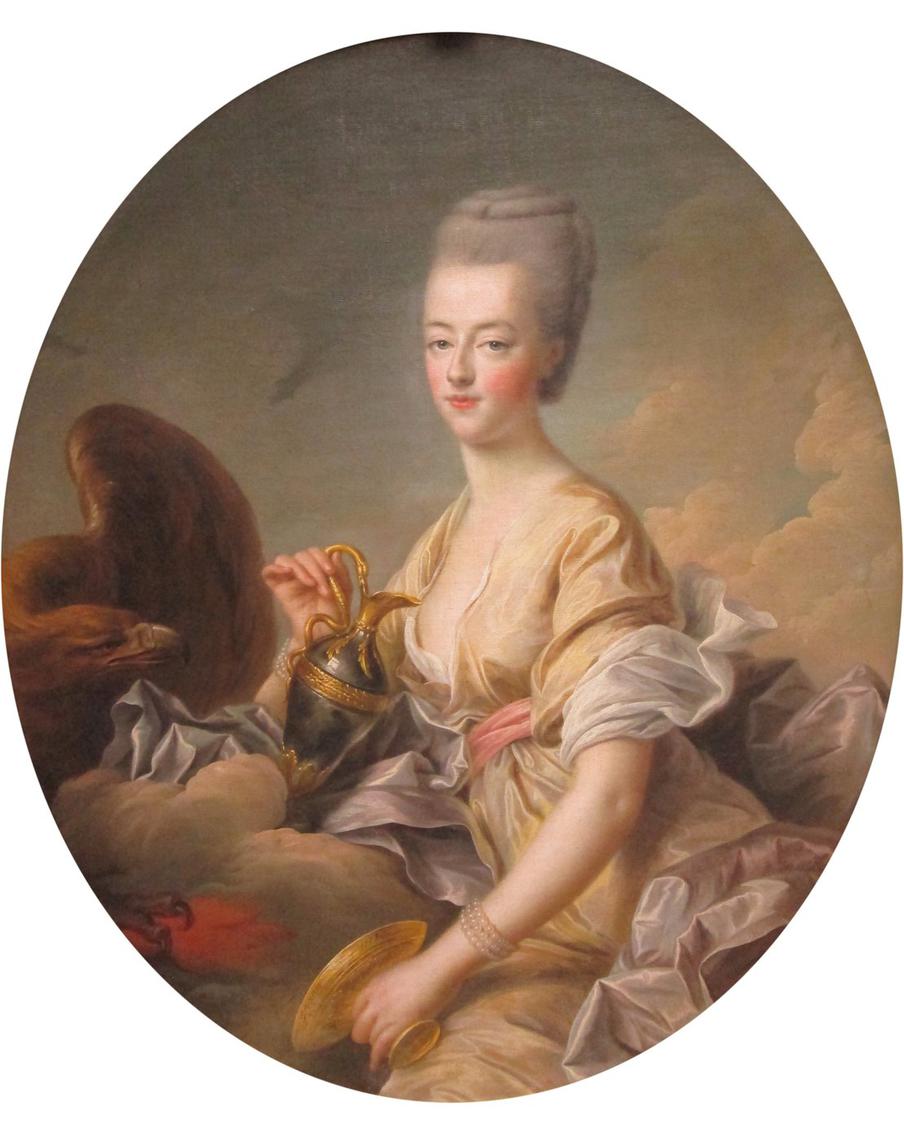 "Дофина Мария-Антуанетта". Франсуа Юбер Друэ, 1773.