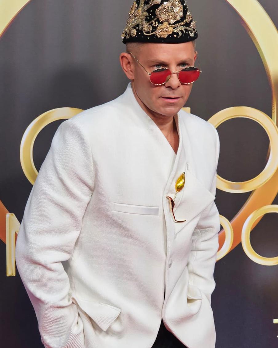 Митя Фомин на юбилее "Русского радио" и "Золотого  граммофона".