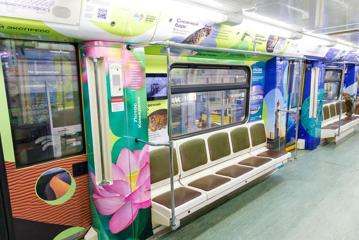 От вулканов Камчатки до космодрома "Восточный": "Дальневосточный экспресс" вышел на линию московского метро