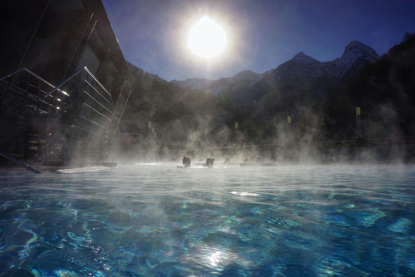 Термальные источники в Сочи.