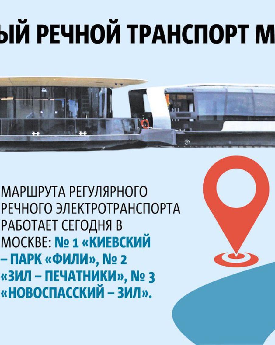 Москва-река станет удобнее для пассажиров