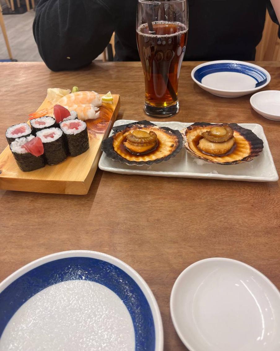 Еда со всего мира в Осаке.