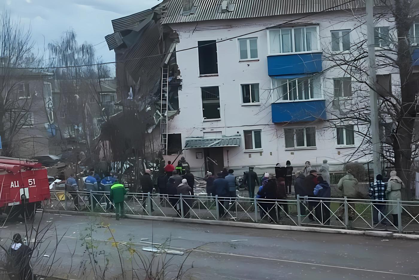 В Тульской области из-за взрыва бытового газа в жилом доме были госпитализированы два человека