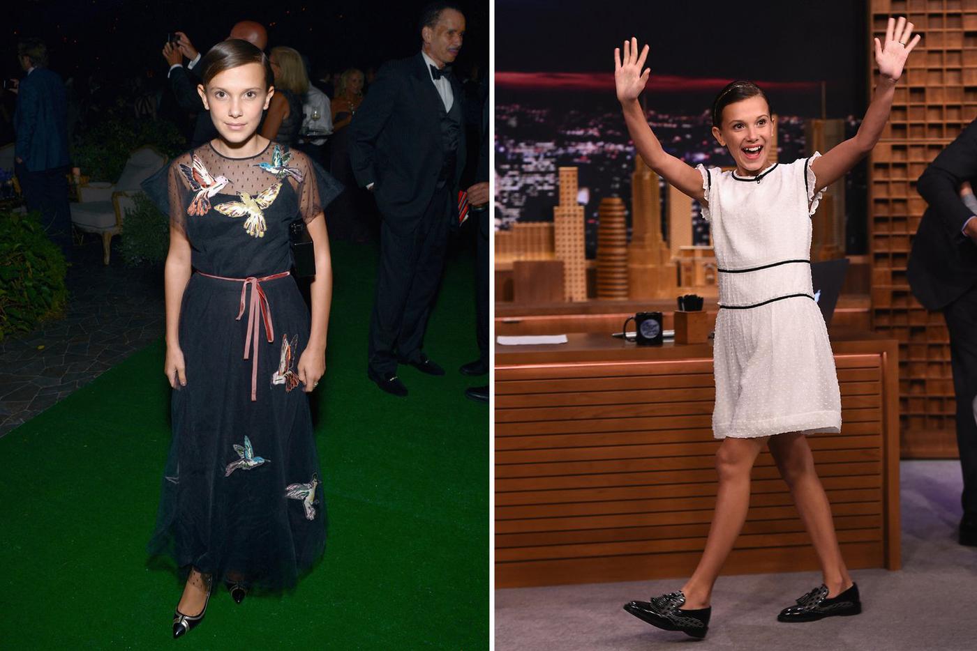 12-летняя Милли в начале своей кинокарьеры.