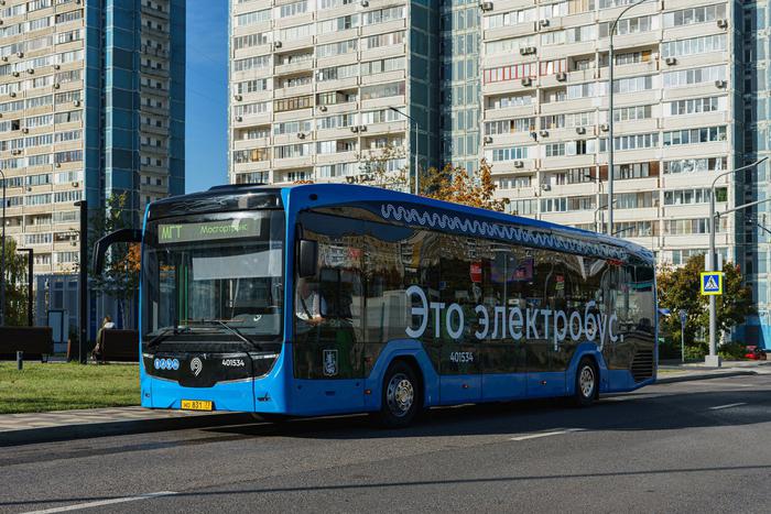 На 30% выросло количество поездок на электробусах за год