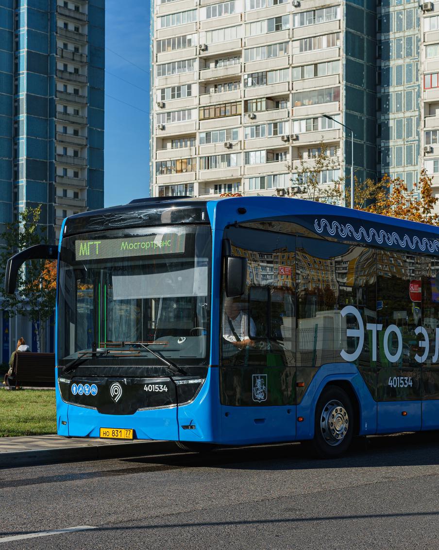 На 30% выросло количество поездок на электробусах за год