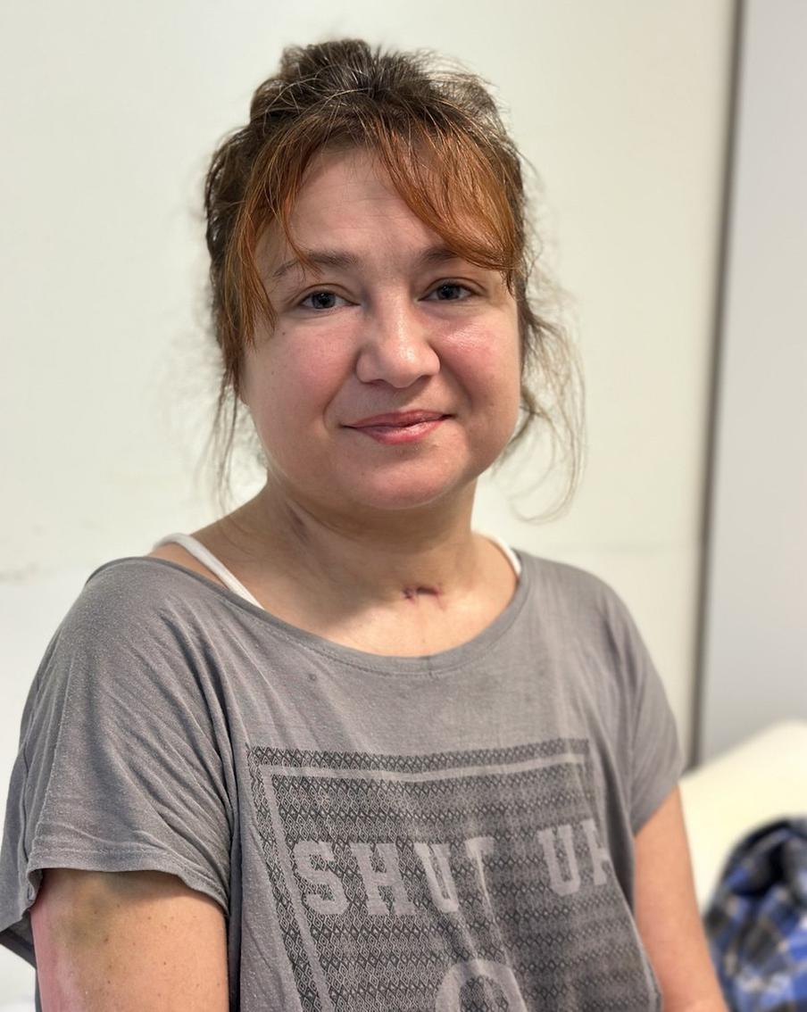 Полина в Склифе