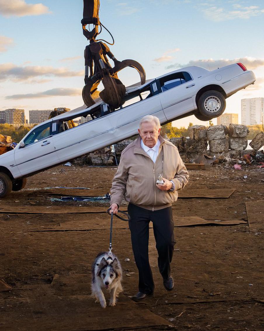 Юрий Стоянов вступил в сговор с искусственным интеллектом на съёмках картины "Дедмобиль"