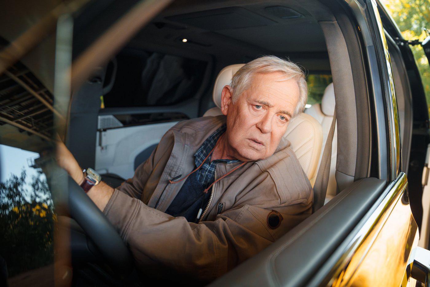 Юрий Стоянов на съёмках картины "Дедмобиль".