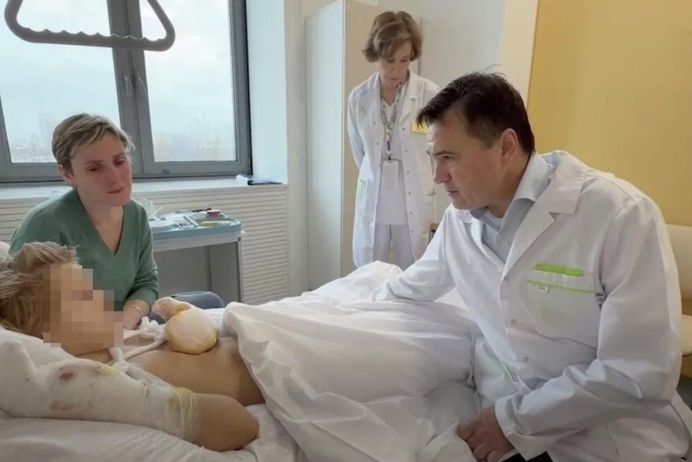 Раненый после взрыва ребёнок из Красногорска остаётся в состоянии средней тяжести