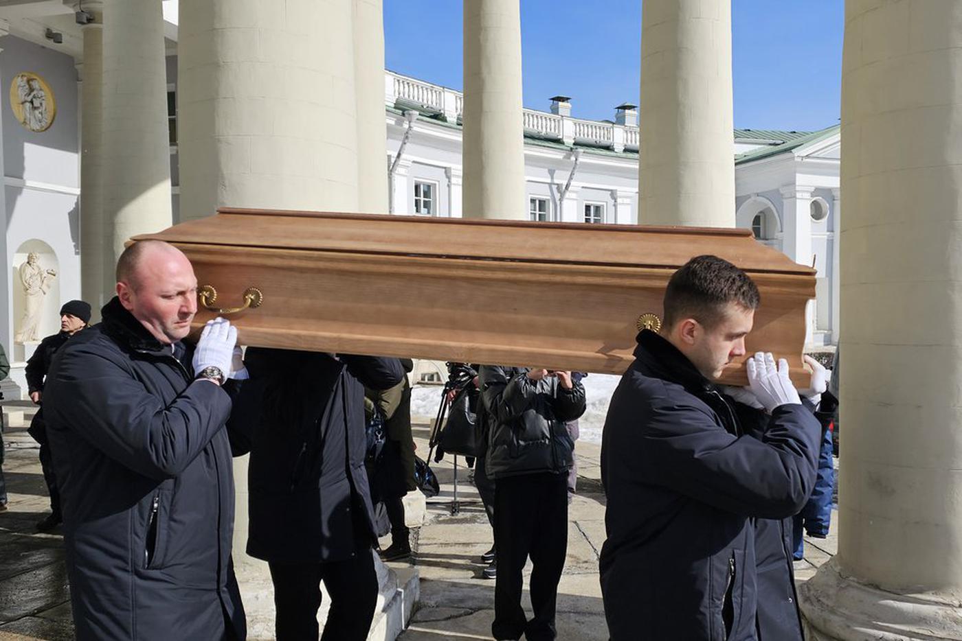 Похороны Светланы Моргуновой в марте 2024 года.