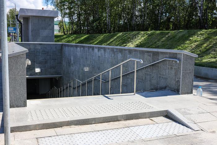 Василий Десятков: завершается строительство пешеходного перехода под путями МЦД-1 и Дмитровским шоссе