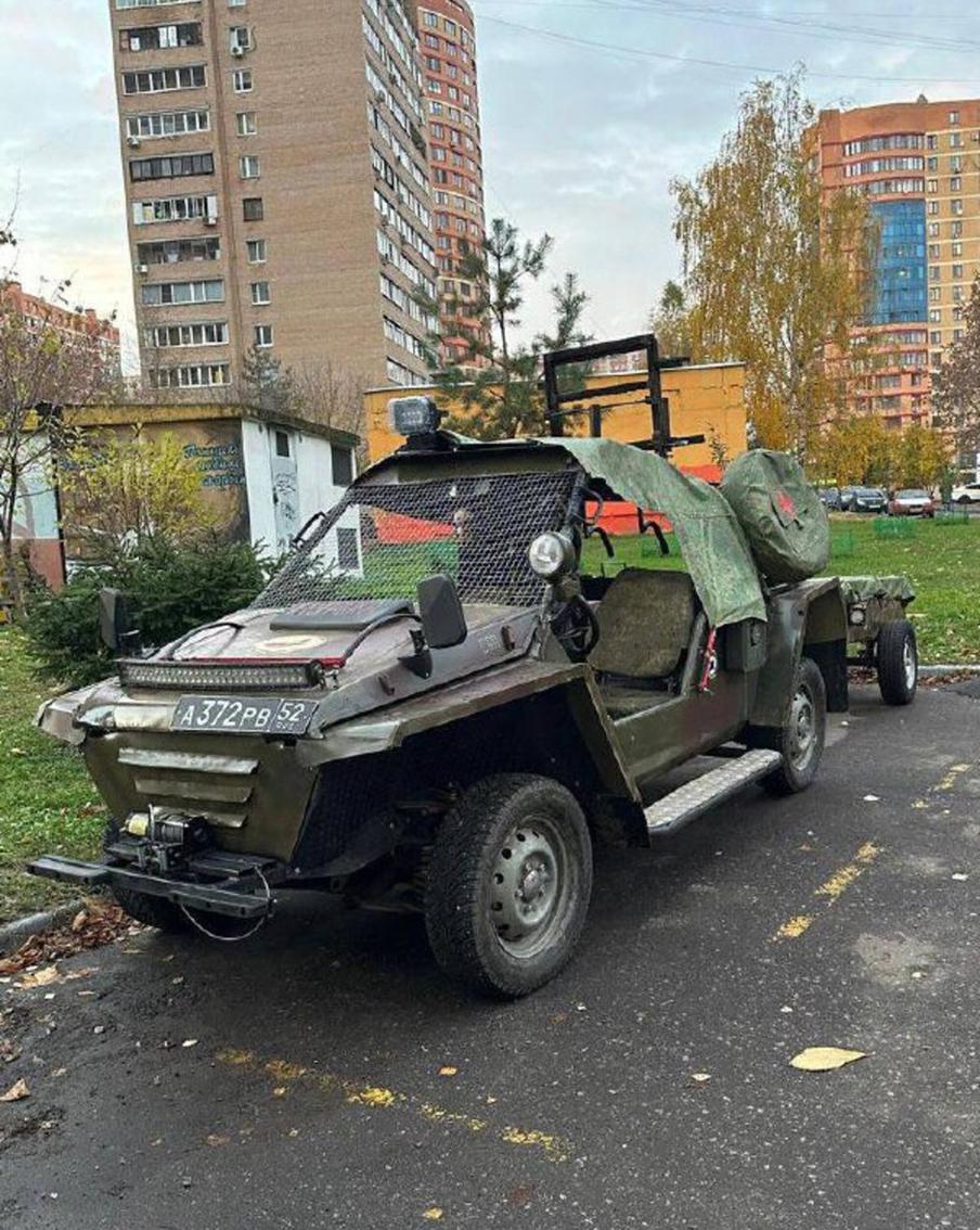 "Чебурашка" уже воюет на фронте.