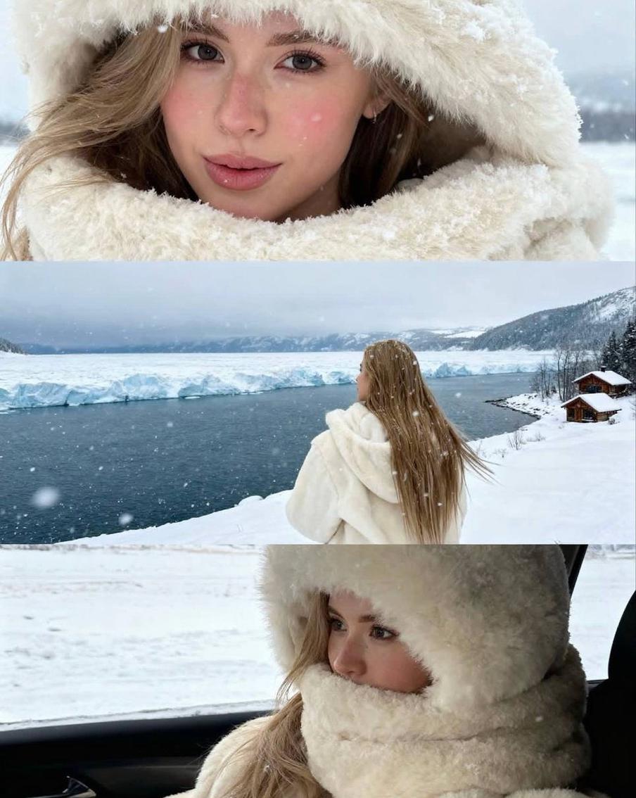 Готовимся к зиме заранее – начать можно с трендовой снежной ИИ-фотосессии.